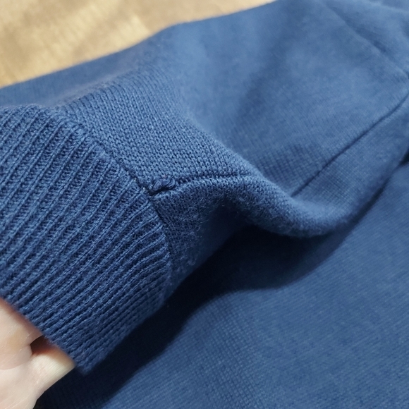 Vintage MISTER LEONARD Woolblend Full Zip Bat Sleeve Sweater Size Medium - Picture 9 of 9